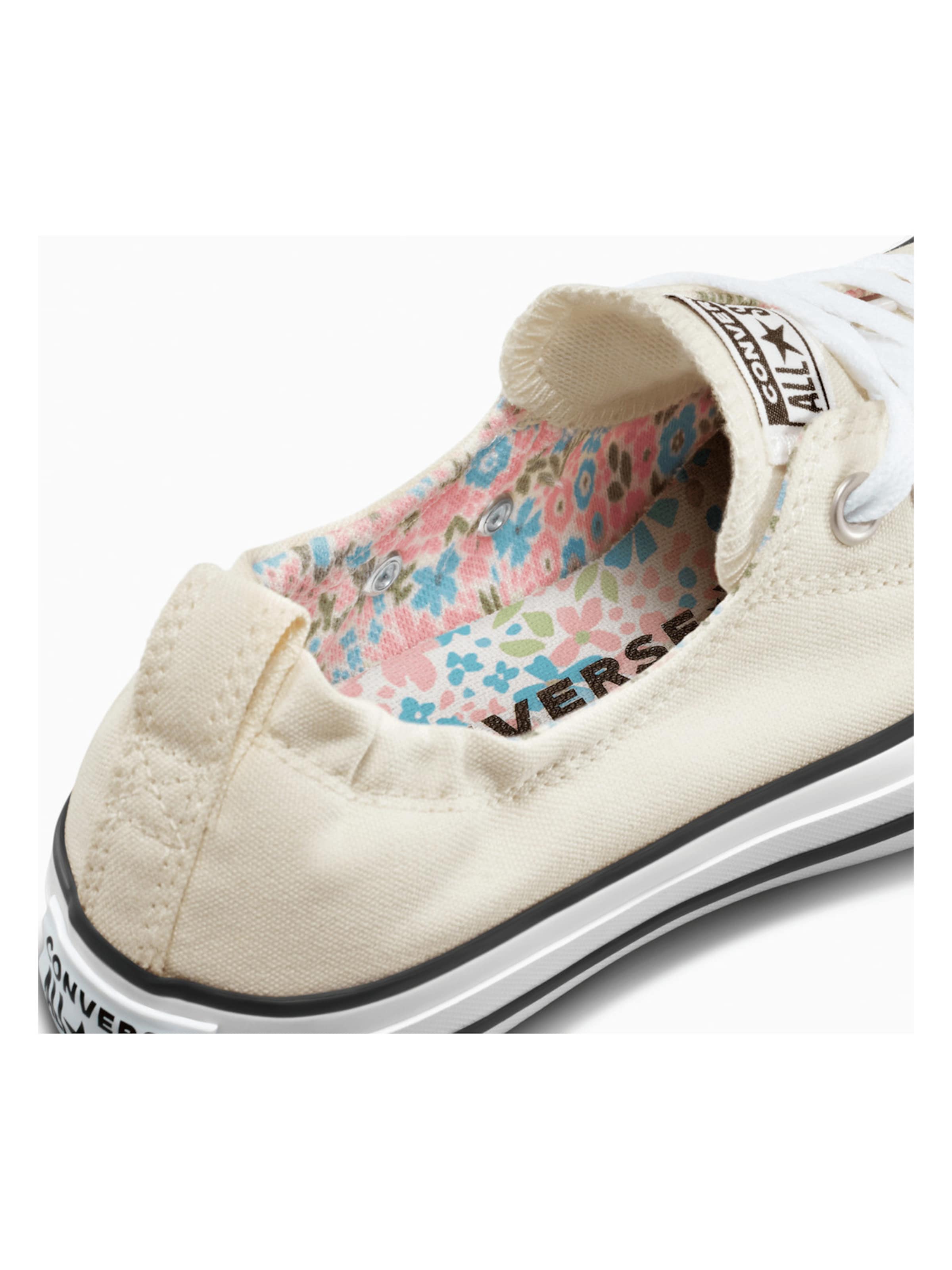 CONVERSE Sneakers laag 'Converse Chuck Taylor All Star Shoreline Mini Flowers' in Beige