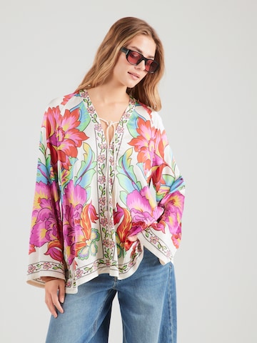 Grace Blouse in Gemengde kleuren: voorkant