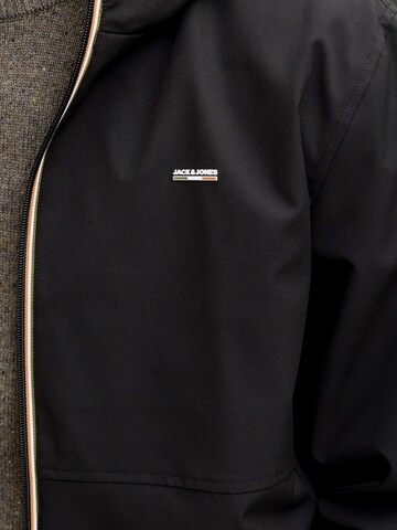 JACK & JONES Φθινοπωρινό και ανοιξιάτικο μπουφάν 'JPRBLUALVES' σε μαύρο