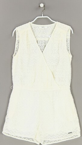 Pepe Jeans Jumpsuit in S in White: front