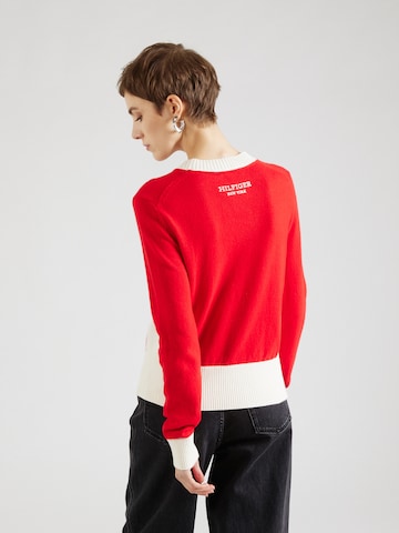 Pull-over 'VARSITY 85' TOMMY HILFIGER en rouge