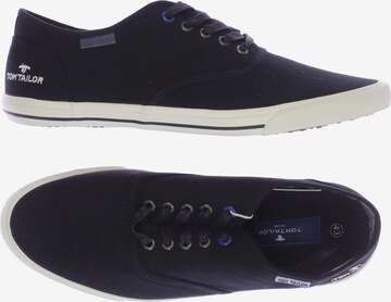 TOM TAILOR Sneakers & Trainers in 43 in Black: front