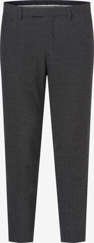 STRELLSON Pleat-Front Pants 'Kynd' in Grey: front