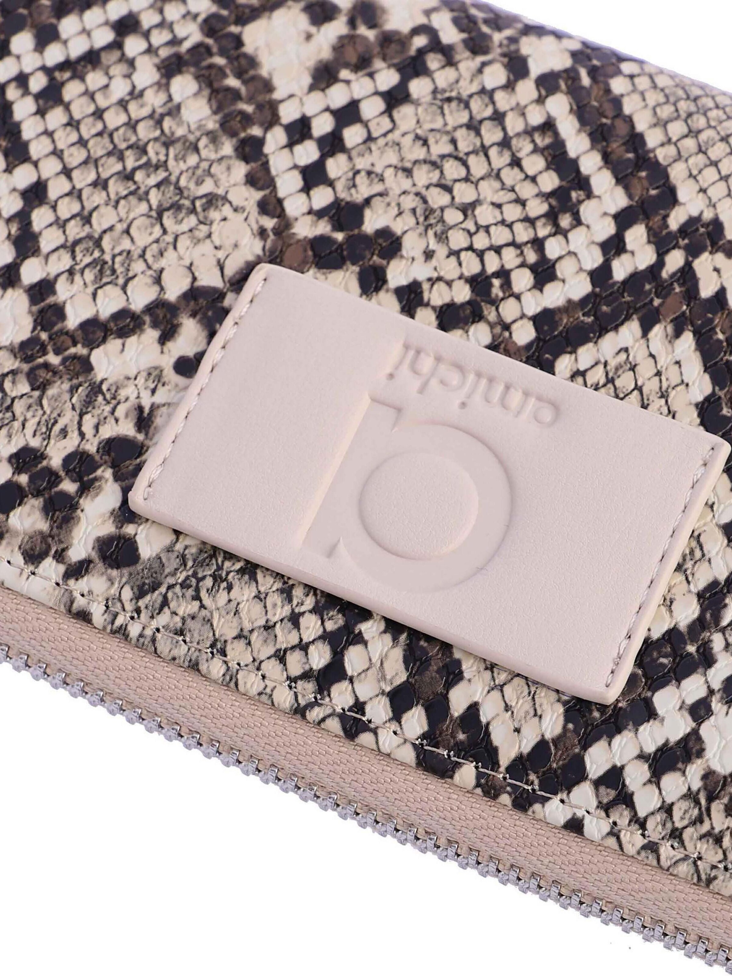 Amichi - Cartera 'Cartera para mujer Marisol de piel sintética animal print y cierre de cremallera' en Mezcla de colores