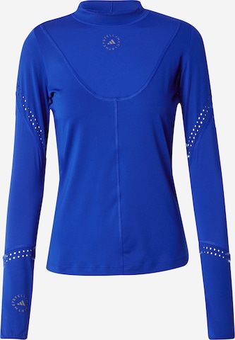 ADIDAS BY STELLA MCCARTNEY - Camiseta funcional 'Truepurpose' en azul: frente