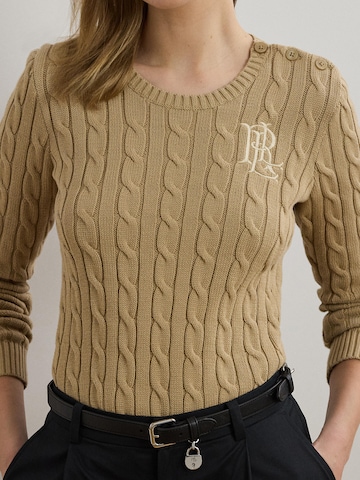 Lauren Ralph Lauren Petite Sweater 'MONTIVA' in Beige