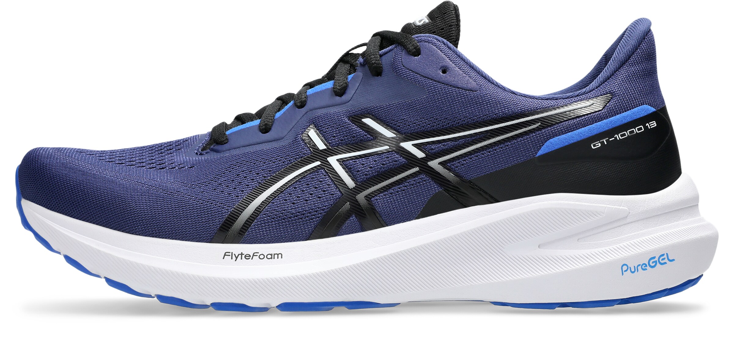 ASICS Loopschoen 'GT-1000-13' in Blauw: voorkant
