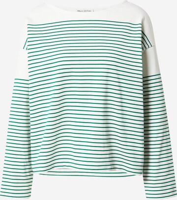 Marc O'Polo Sweatshirt i grön: framsida