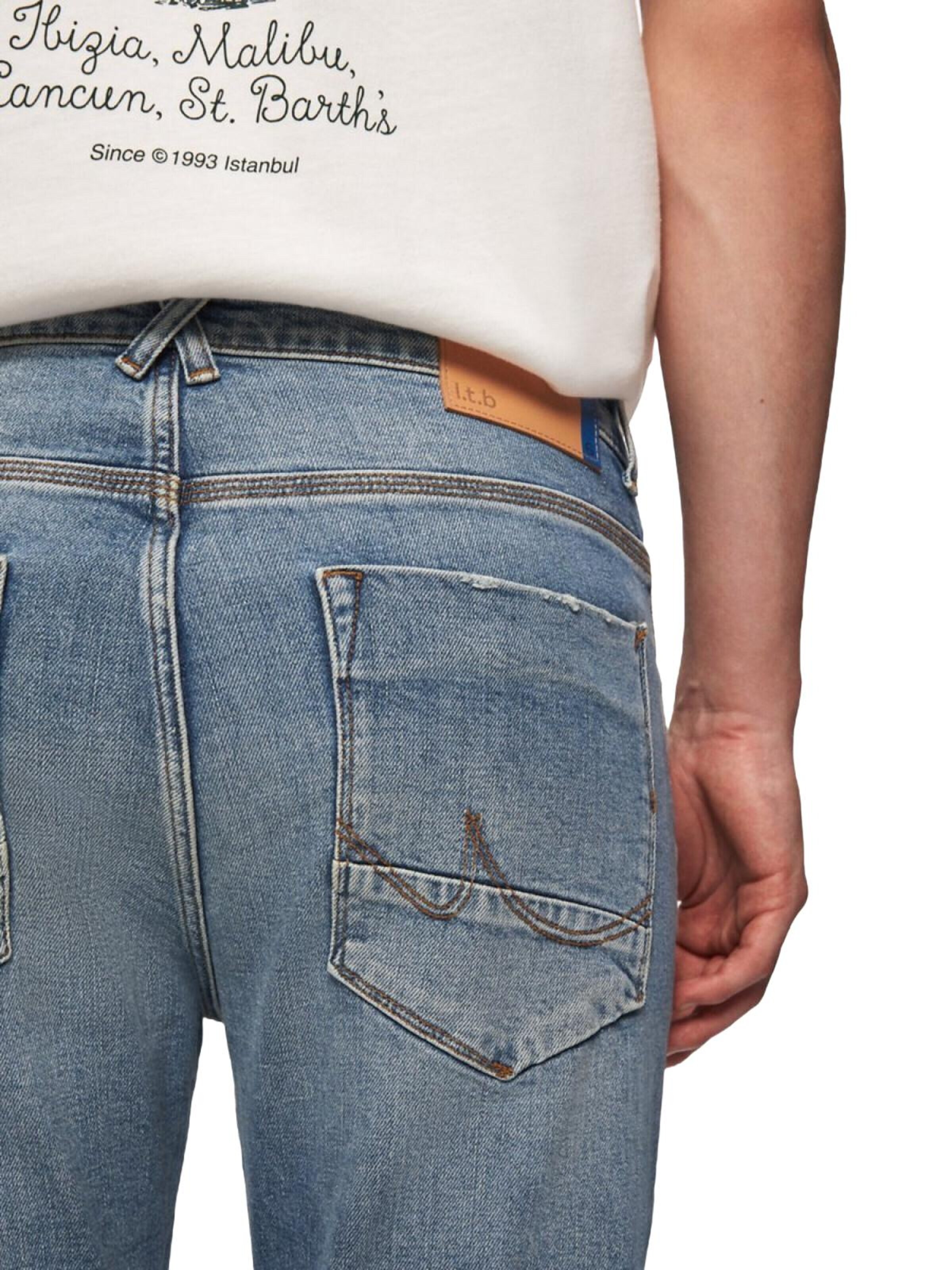 LTB Jeans - Skinny Vaquero 'LTB Jeans Herren Joshua 200 Skinny Leg Low Waist Jeanshose' en azul