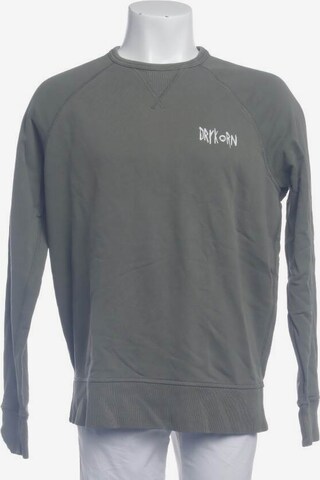 DRYKORN Sweatshirt & Zip-Up Hoodie in M in Green: front