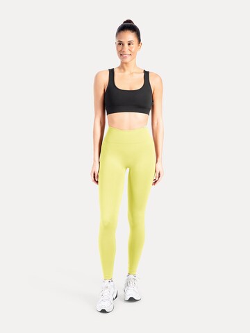Smilodox Slim fit Leggings 'Trixy' in Yellow