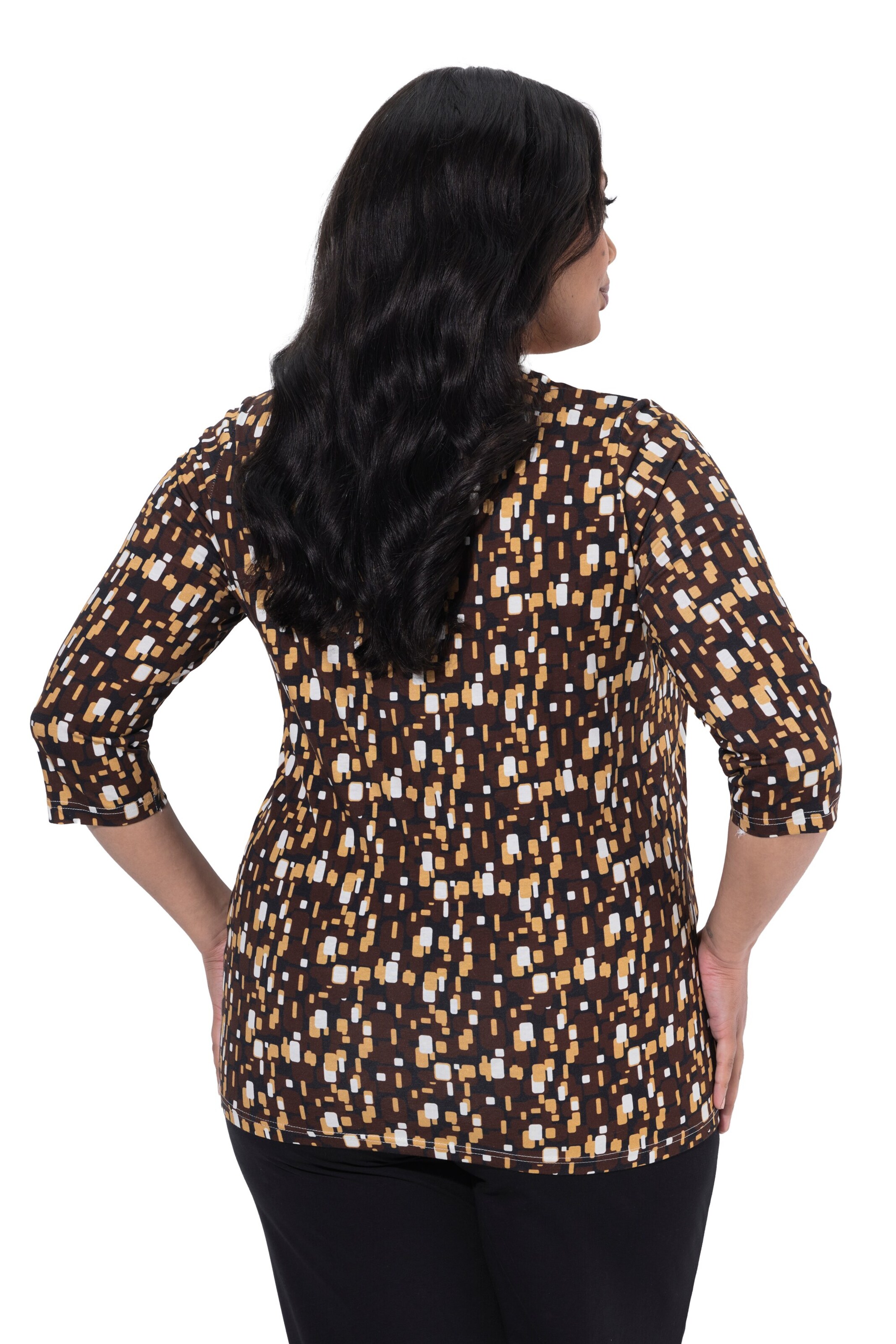 Ulla Popken Shirt in Braun