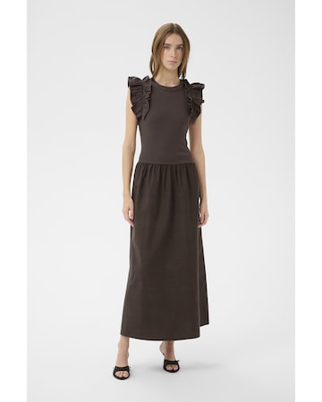 Robe KAREN BY SIMONSEN en marron : devant
