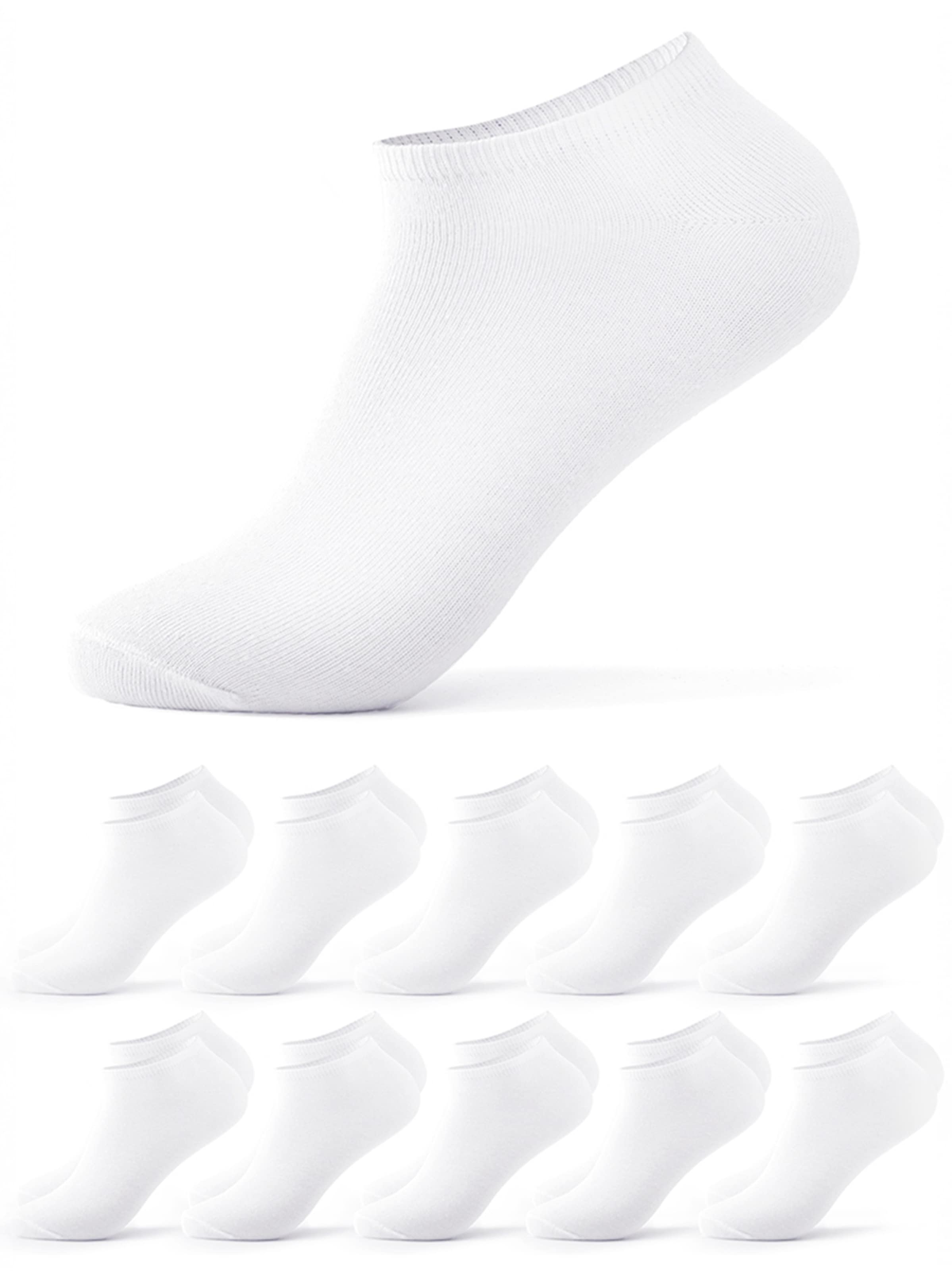 Occulto Sneaker Socken 'Alex' in Weiß: Vorderseite