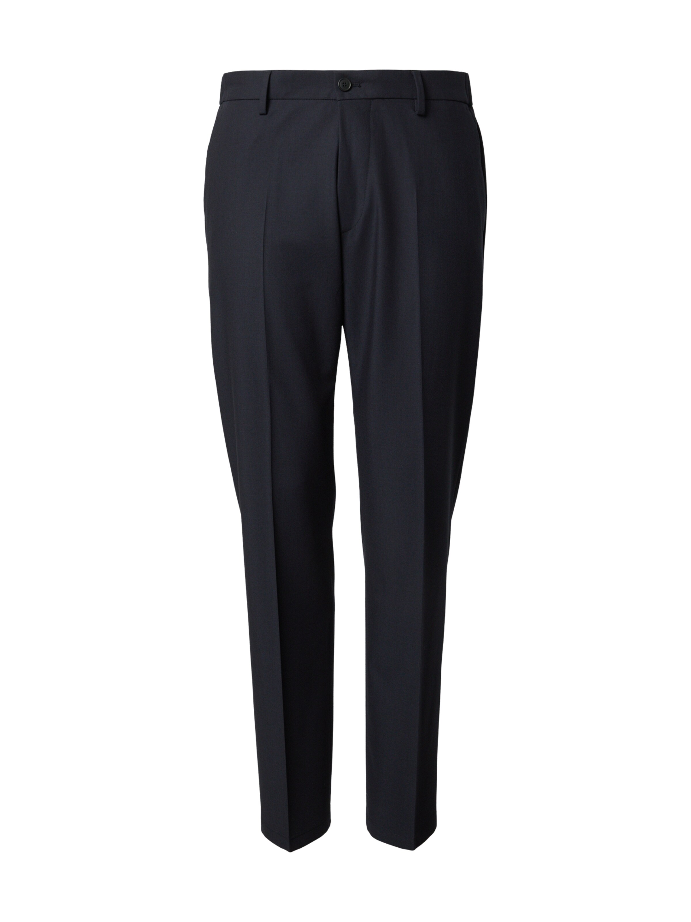 DRYKORN Regular Trousers with creases 'AJEND' in Blue: front