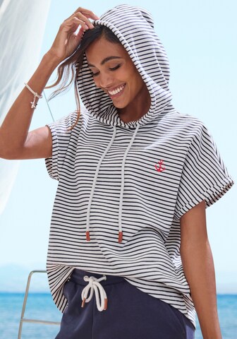 H.I.S Sweatshirt in Blau