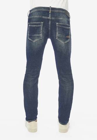 Le Temps Des Cerises Slim fit Jeans '700/11' in Blue