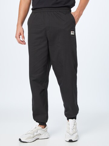 FILA Tapered Broek in Blauw: voorkant