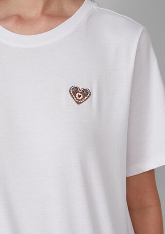 T-shirt s.Oliver en blanc