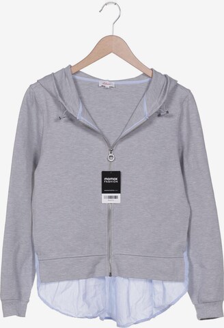 s.Oliver Sweatshirt & Zip-Up Hoodie in XXS in Grey: front