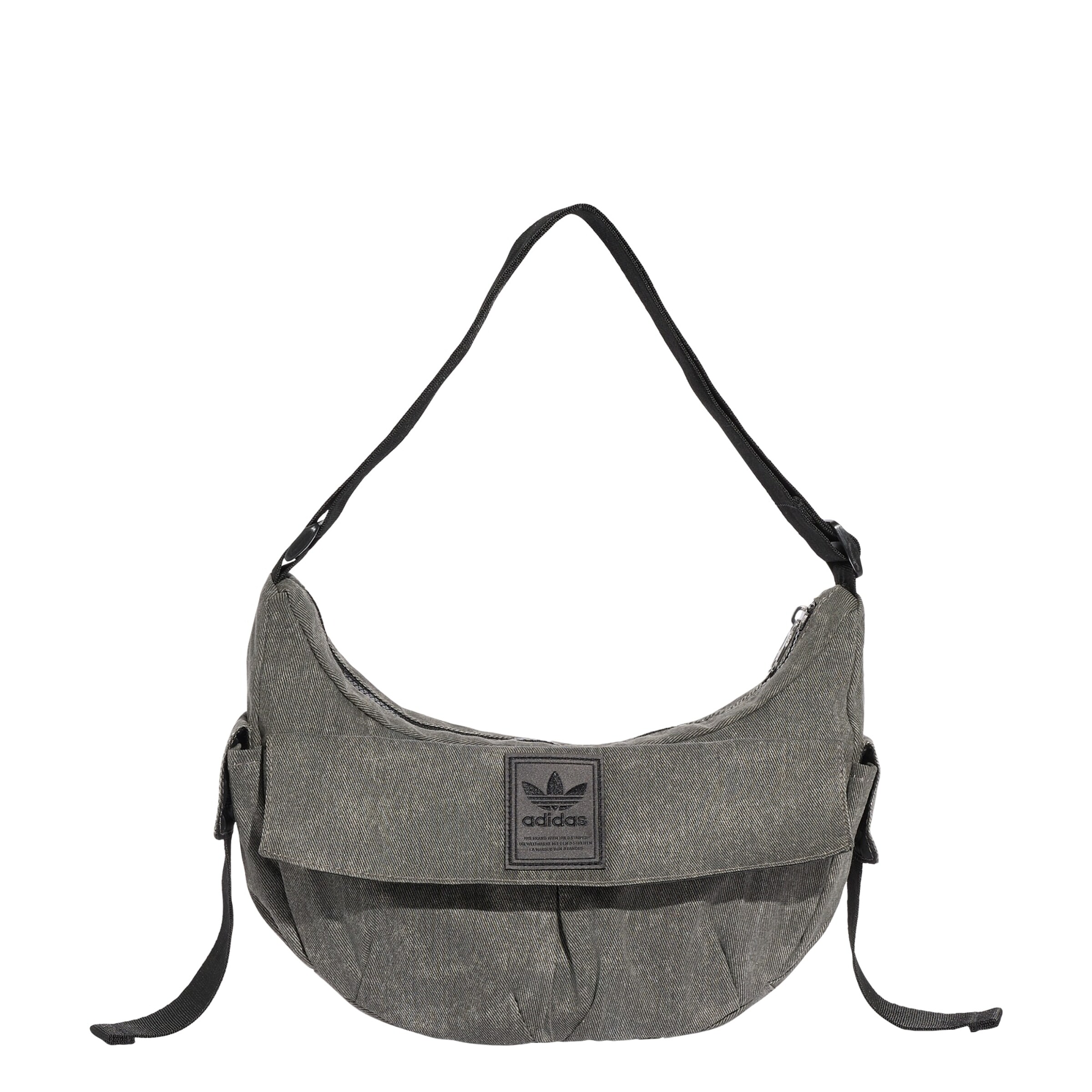 ADIDAS ORIGINALS - Bolso de hombro en negro: frente