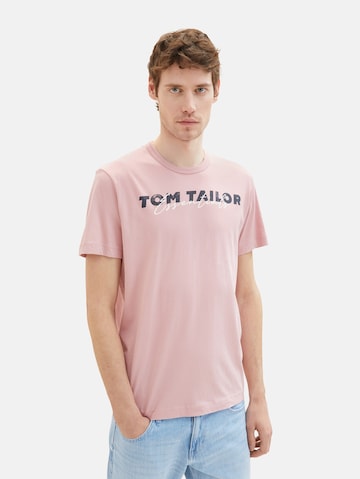 TOM TAILOR T-Shirt in Pink