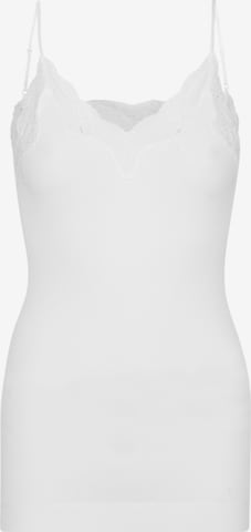 Seamless Basic Top 'Fab' in Wit: voorkant