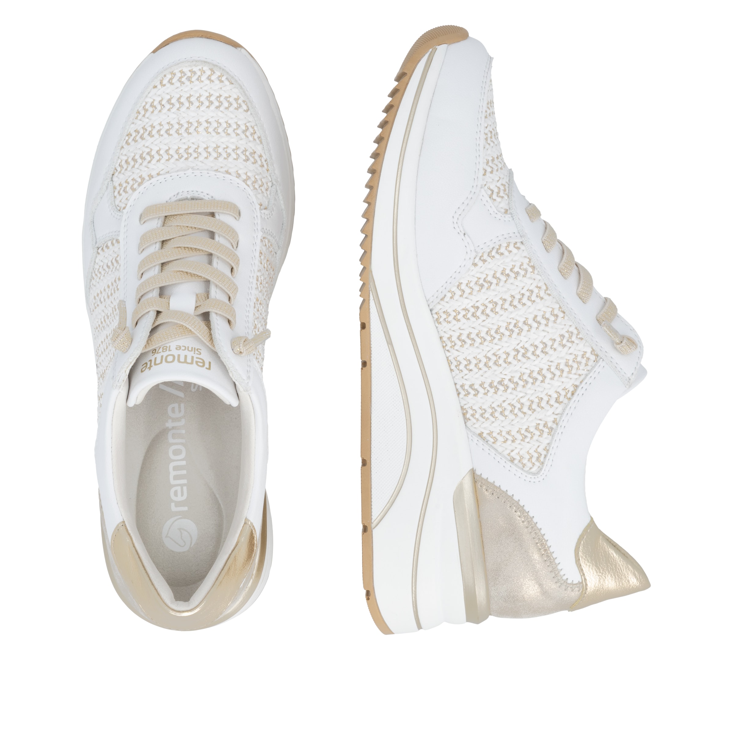 Sneaker bassa di REMONTE in bianco