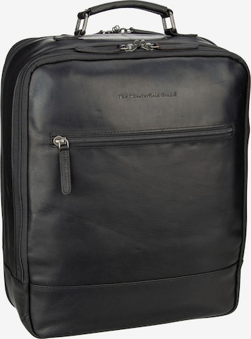The Chesterfield Brand Backpack ' Jamaica ' in Black: front