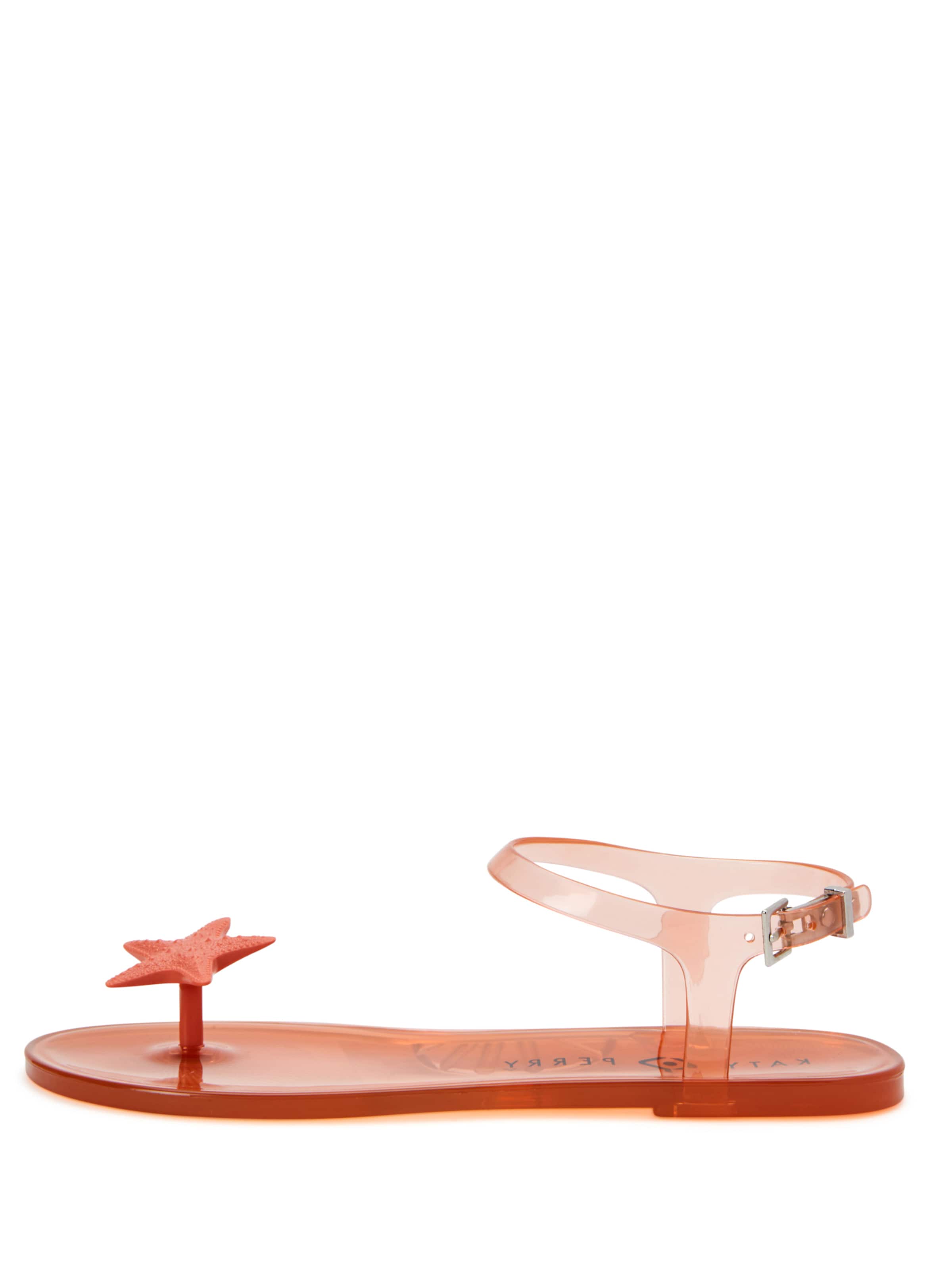 Katy Perry T-Bar Sandals 'THE GELI' in Orange