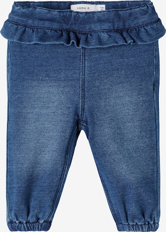 NAME IT Tapered Jeans 'Bibi' in Blauw: voorkant
