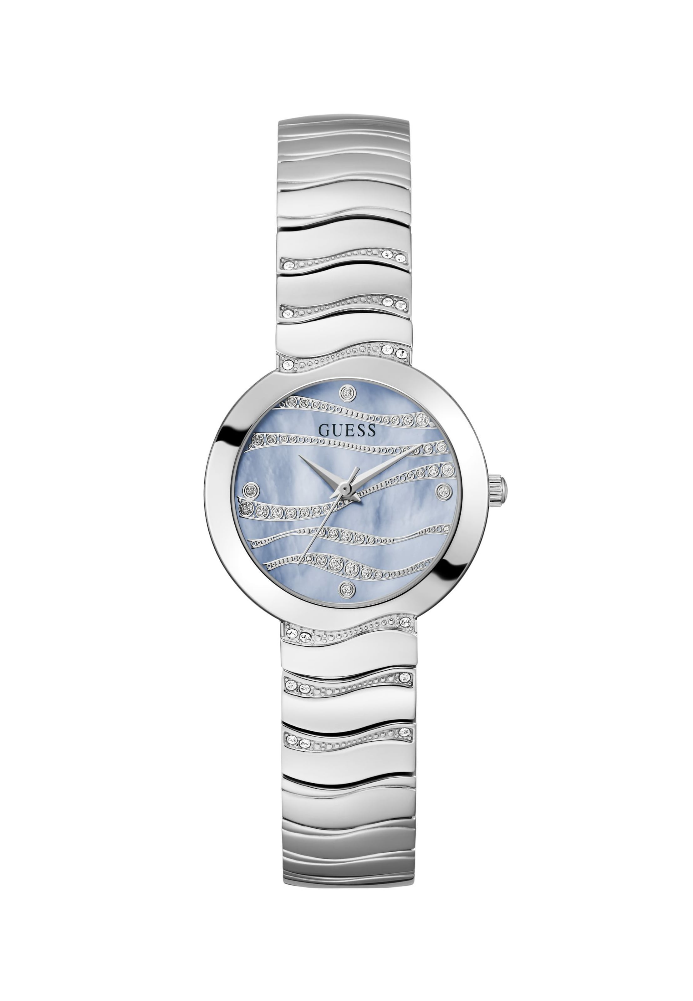 GUESS Analog Watch 'Laguna' in Silver: front