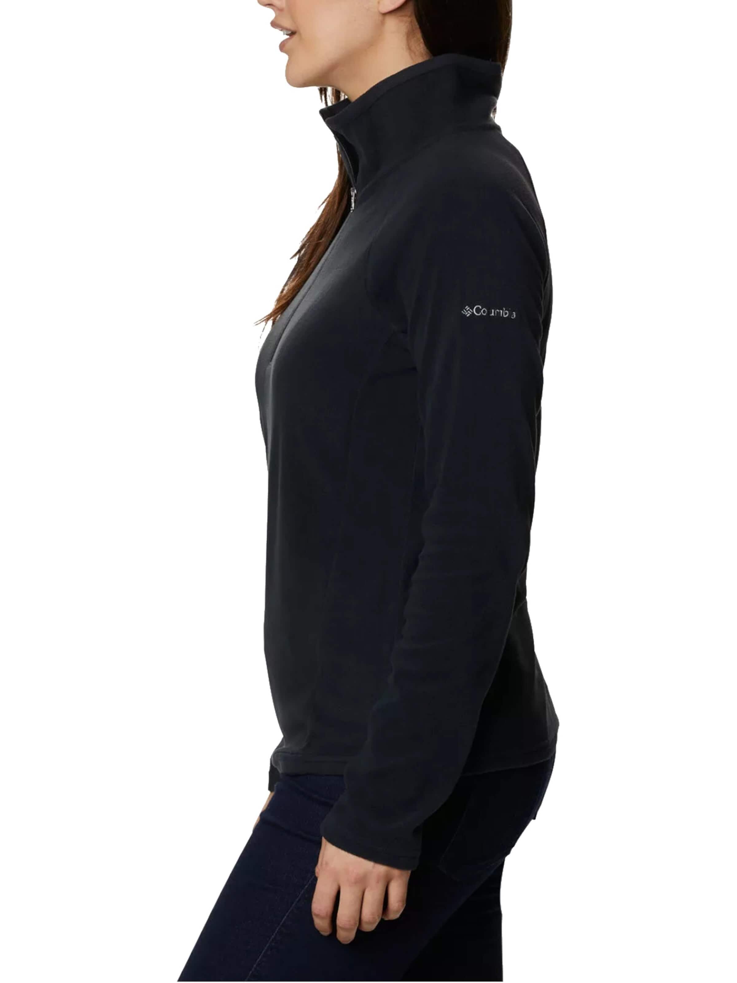 COLUMBIA Functionele fleece jas 'Columbia Glacial IV Half Zip Fleece' in Zwart