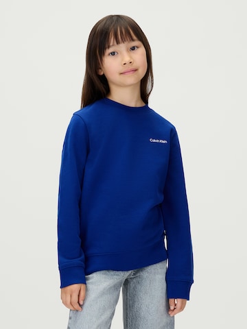 Calvin Klein Jeans Sweatshirt in Blue: front