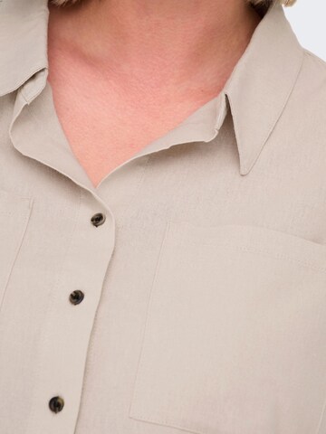 ONLY Carmakoma Blouse 'CARYasmin' in Beige