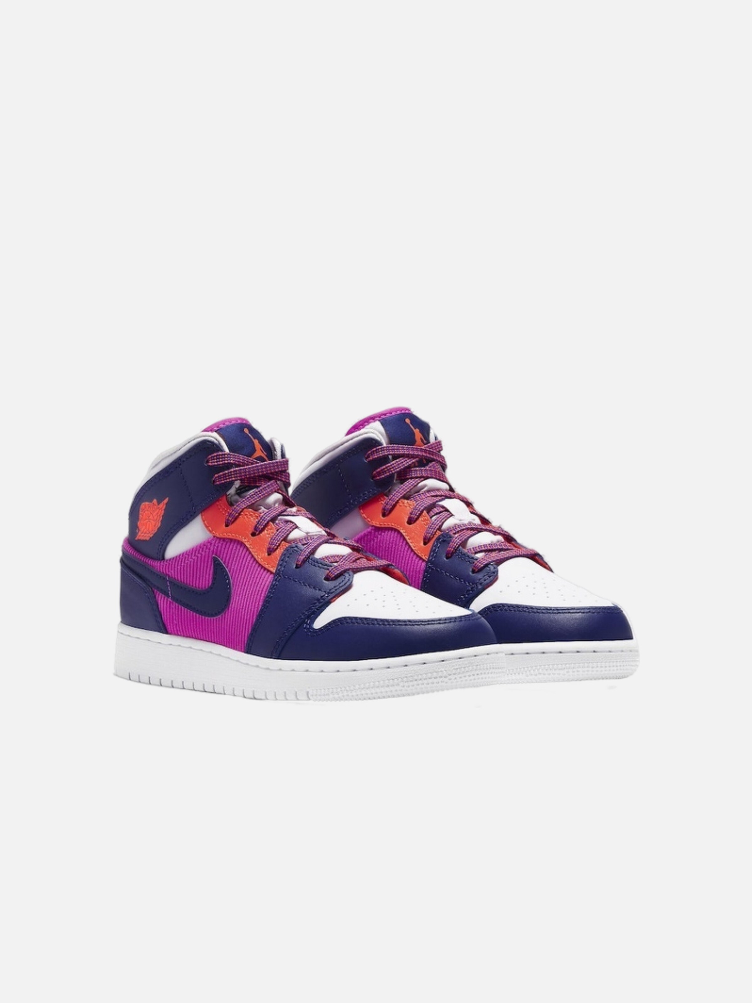 Baskets hautes 'Air 1 Mid Fire' Jordan en violet