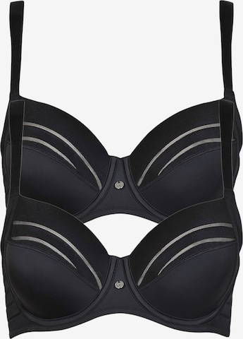 Lisca Bra 'Alegra' in Black: front