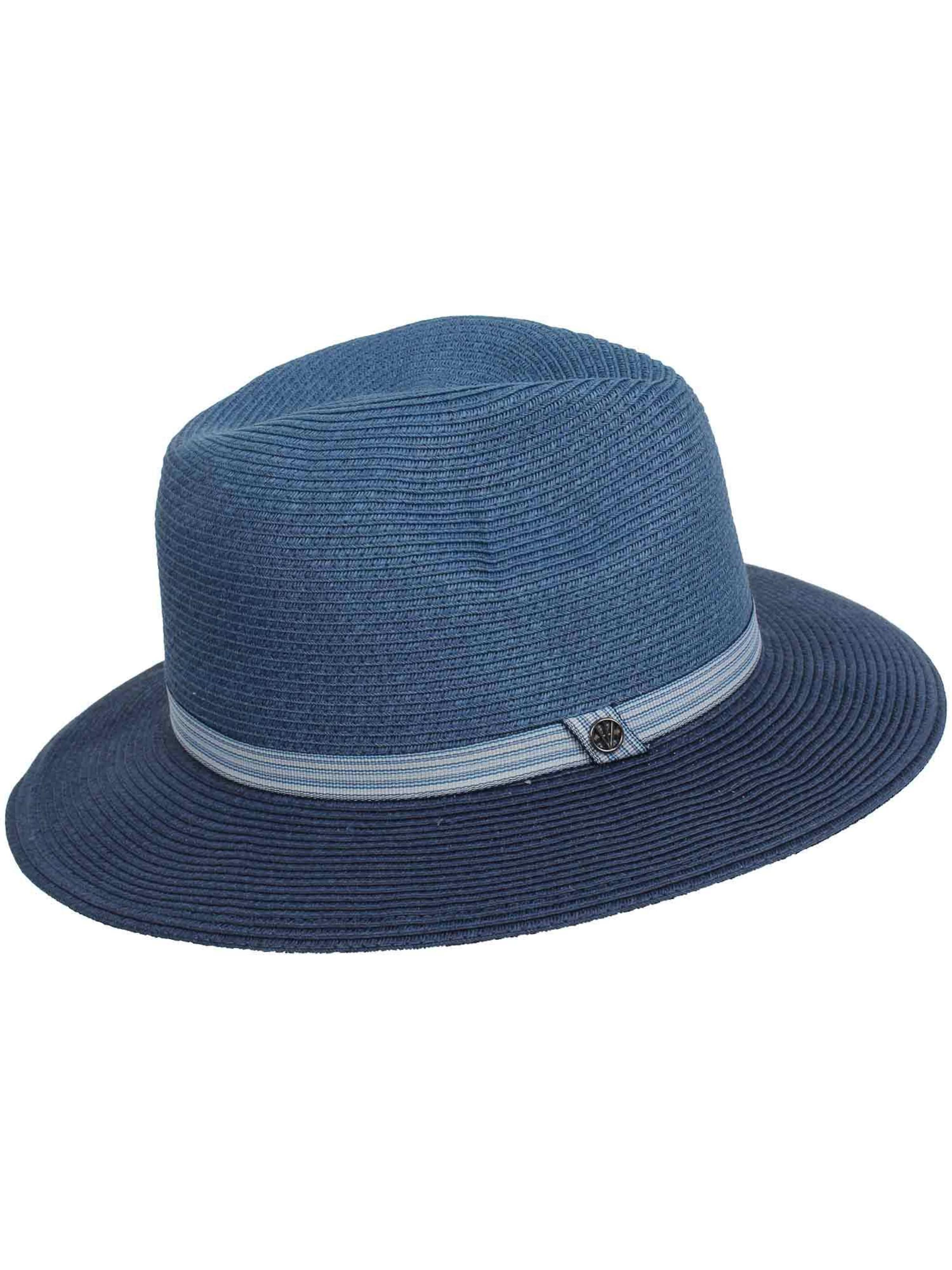 LOEVENICH Hut in Blau: Vorderseite