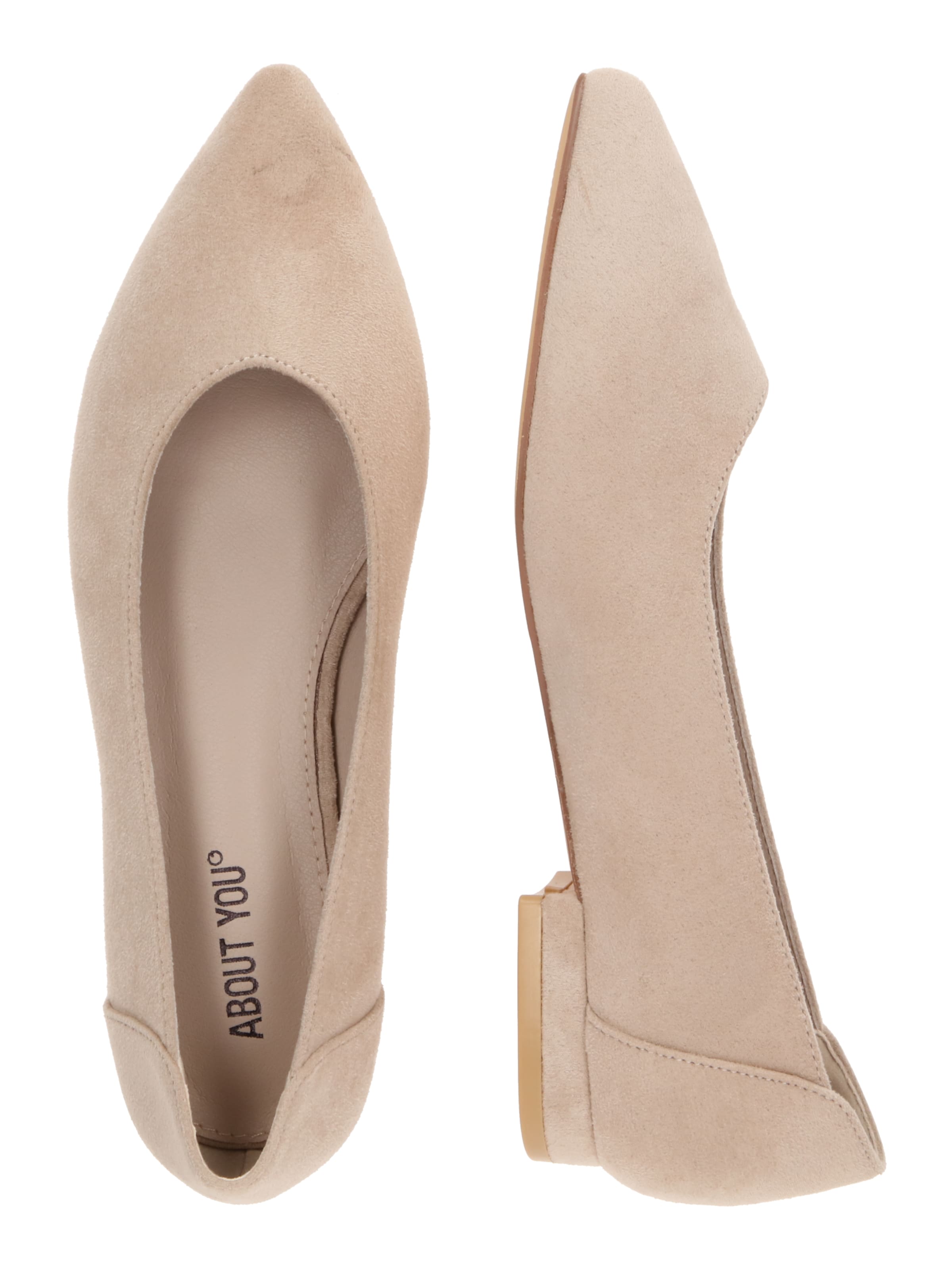ABOUT YOU Ballerina 'Joline' in Beige