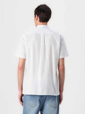 Barbour Regular Fit Hemd 'Treelane' in Blau