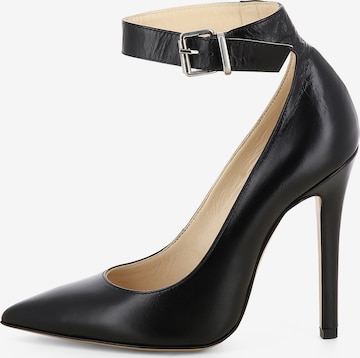Escarpins 'LISA' EVITA en noir : devant