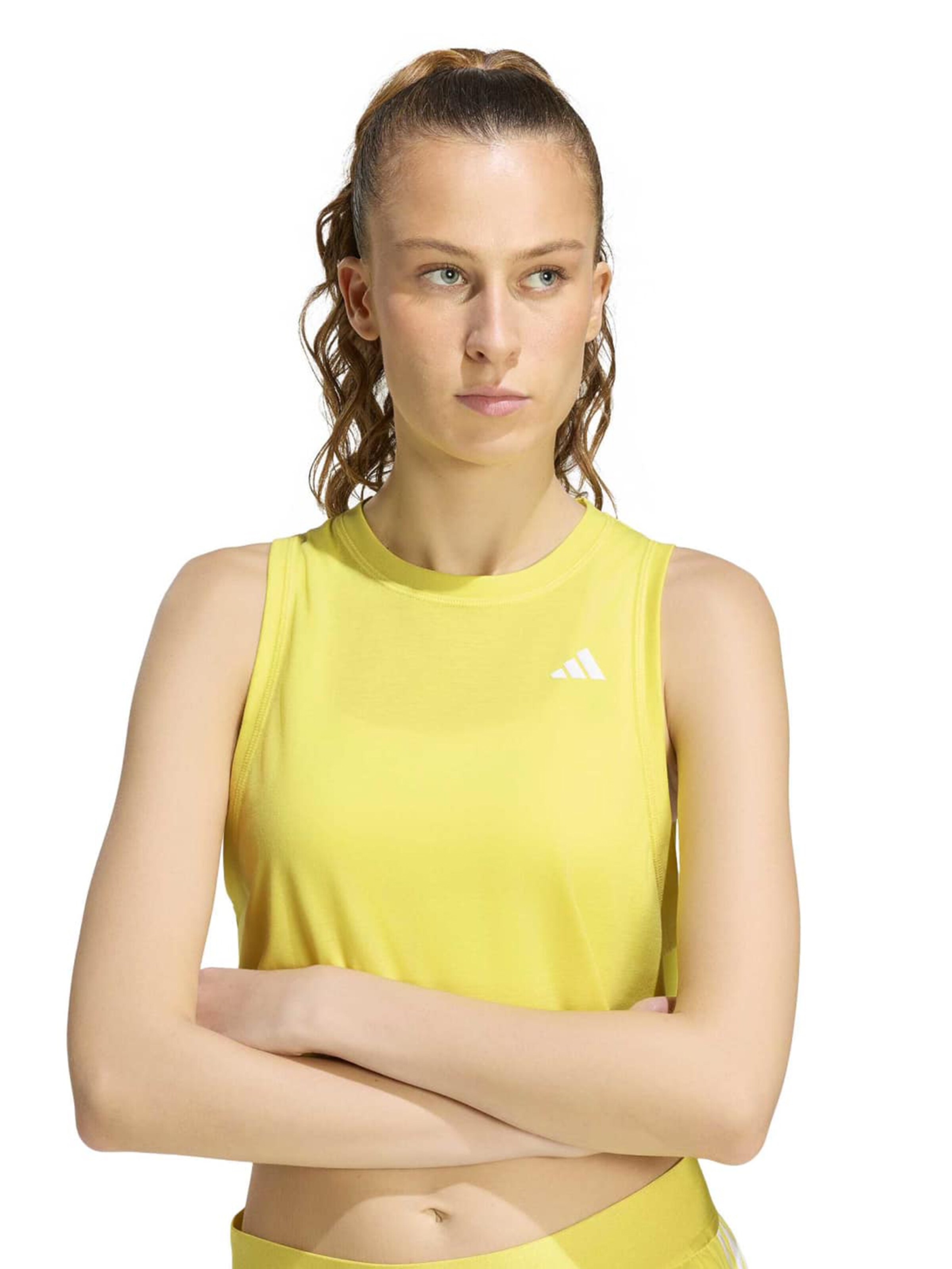 ADIDAS PERFORMANCE Sporttopp i gul