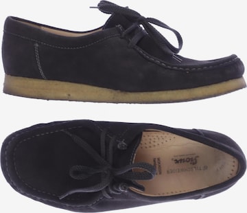 SIOUX Flats & Loafers in 42 in Black: front