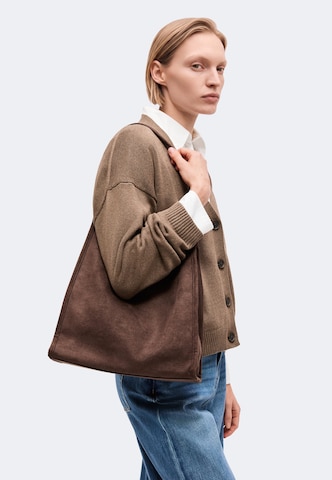 GAP Плетена жилетка в кафяво
