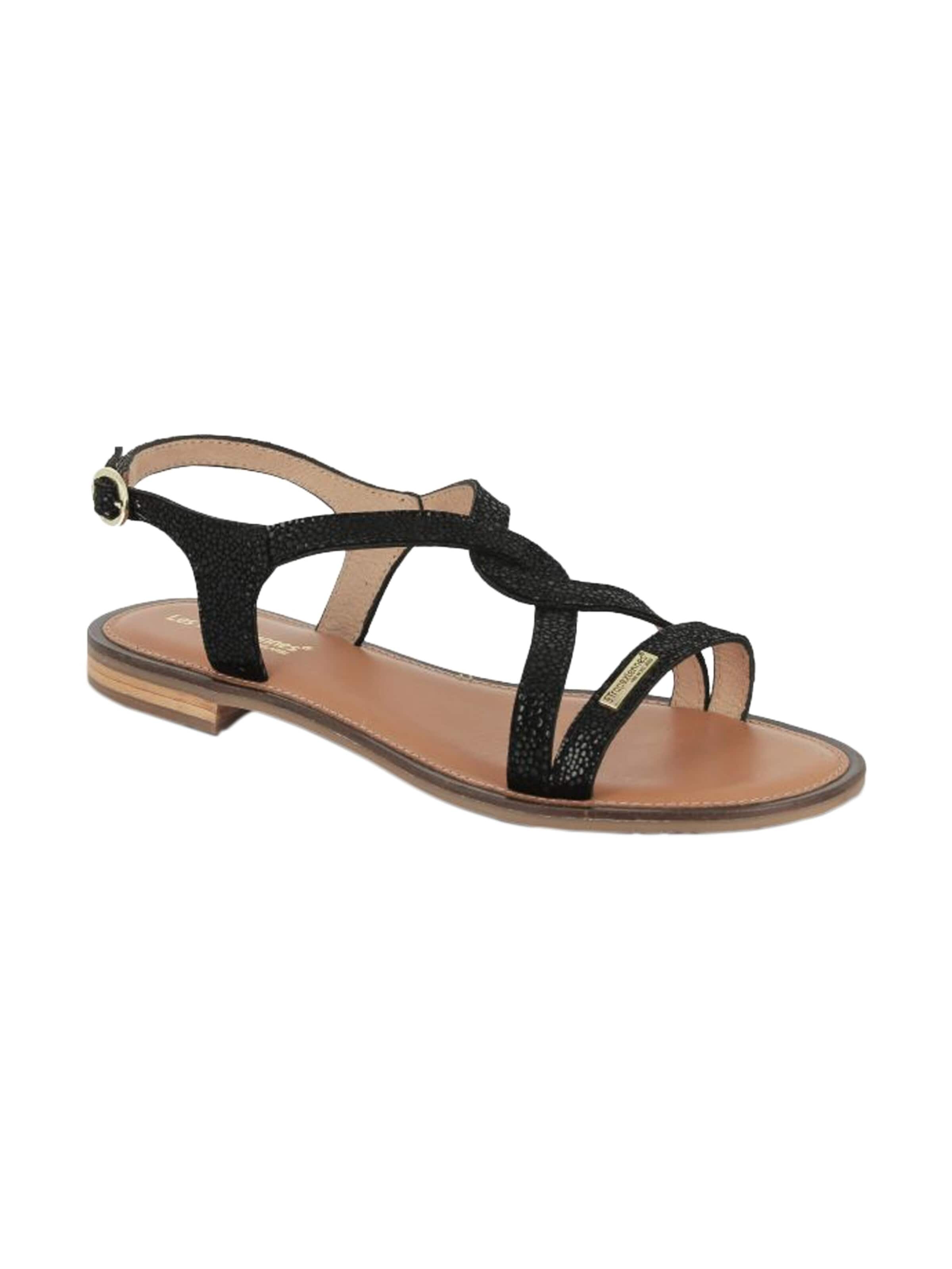 Sandalo 'Ledersandalen „Les Hastral“' di Les Tropéziennes in nero: frontale