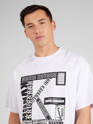 Gianni Kavanagh T-shirt i vit