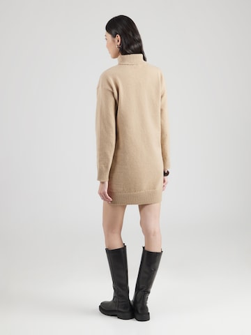 ABOUT YOU Трикотажное платье 'Roxane' в Бежевый