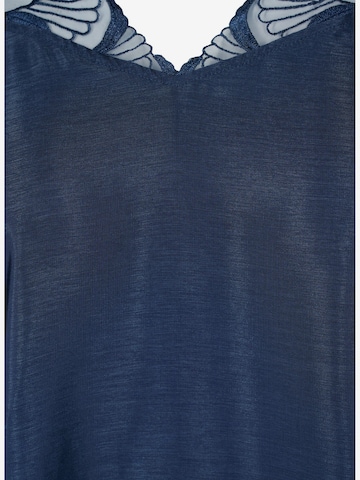 Zizzi Top in Blauw