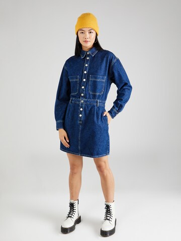 Dr. Denim Blousejurk 'Teegan' in Blauw