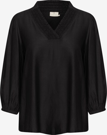 Camicia da donna 'Dahlia' di Kaffe in nero: frontale